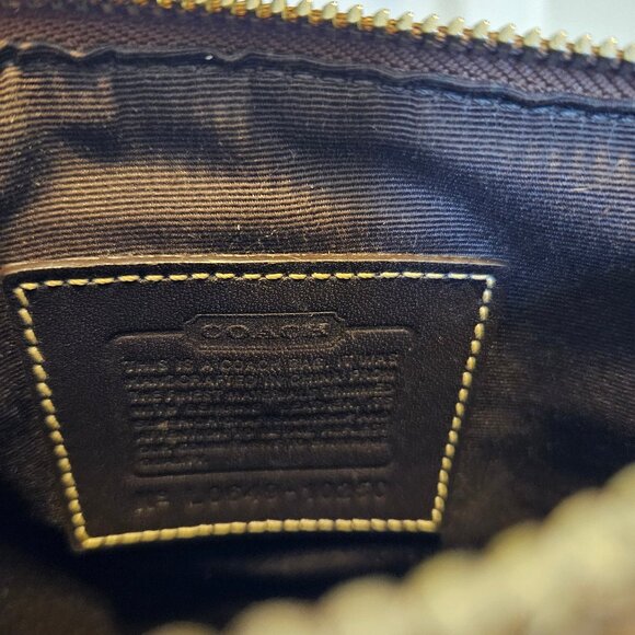 Vintage Coach Signature C Crossbody Messenger Bag - Picture 7 of 10